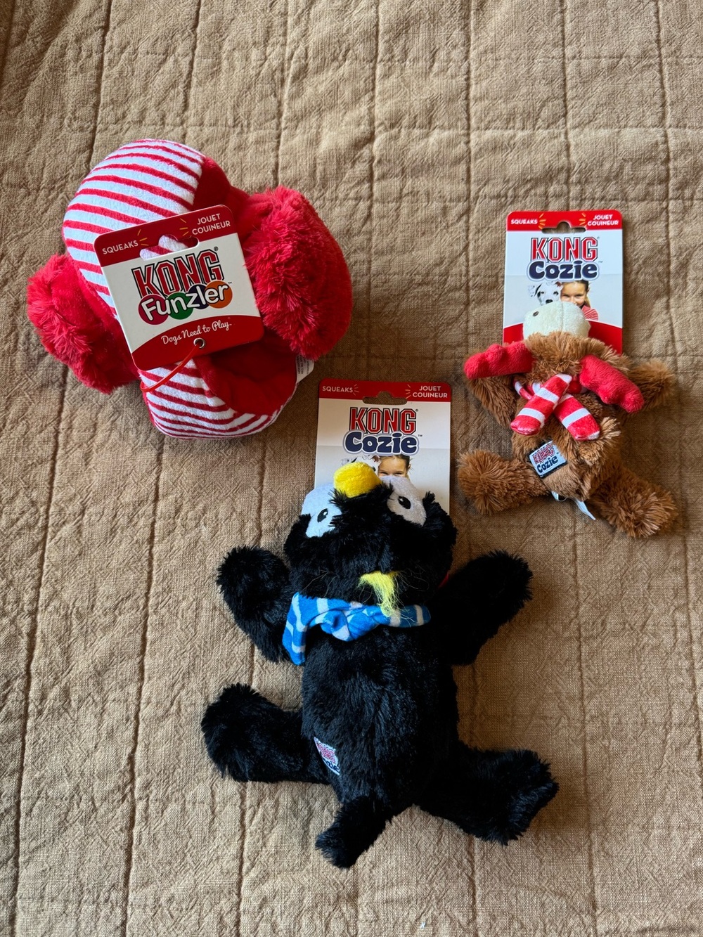 NWT Kong Winter Dog Toy Bundle